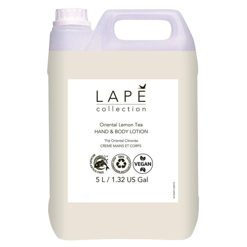 Lapē Collection Oriental Lemon Tea Hand & Body Lotion, Hand Lotion With Oriental doft | Kapsel (5 L)
