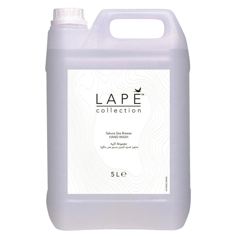 Lape Earth Collection Sakura Sea Breeze Handtvätt, Eco -Certified Handwashon med en delikat doft för körsbärsblomningar och färsk havsbris | Kapsel (5 L)