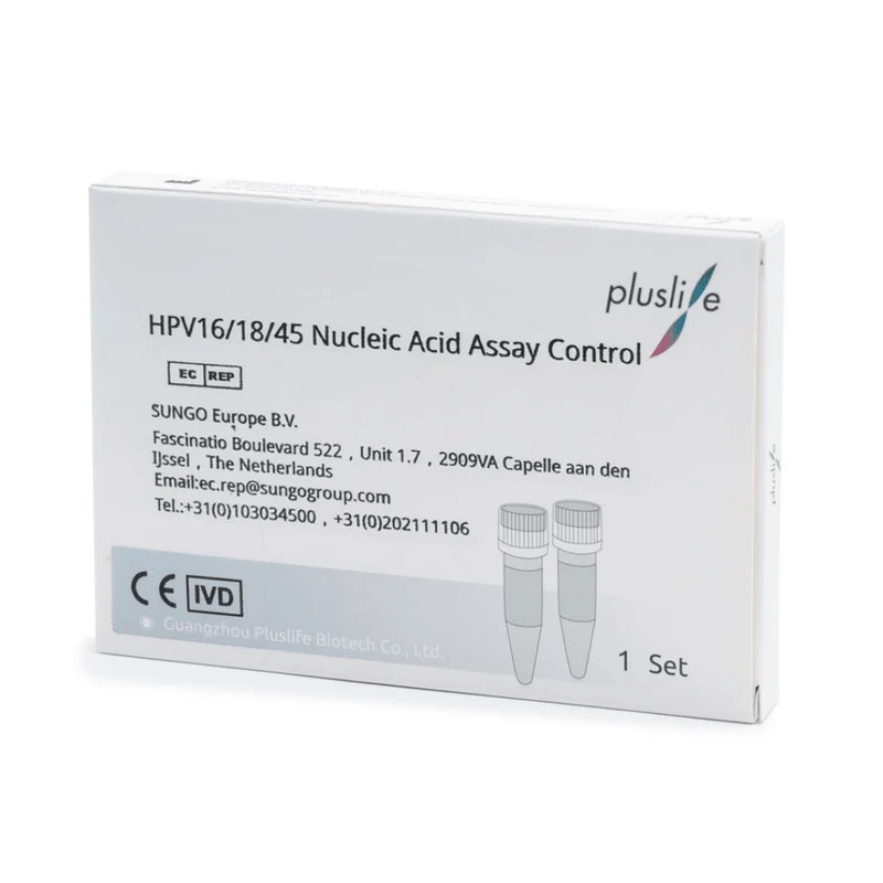 Pluslife HPV 16/18/45 Nucleic Acid PCR Control Kit | Pack (1 par)