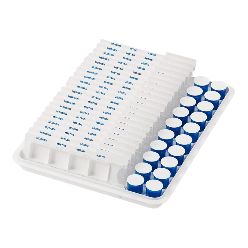 Mevipas Dispenser/Cup Tray 20D+20B med 2 koppar | Bit (1 bit)