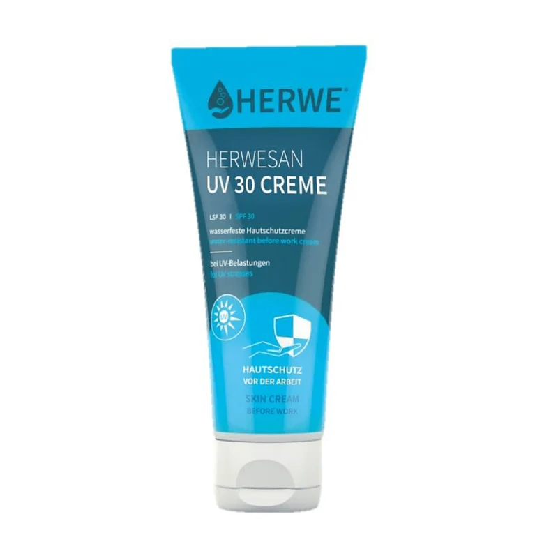 Holthaus Herwesan UV 30 hudskyddssalva, vattentätt pack (1 bit) | Pack (100 ml)