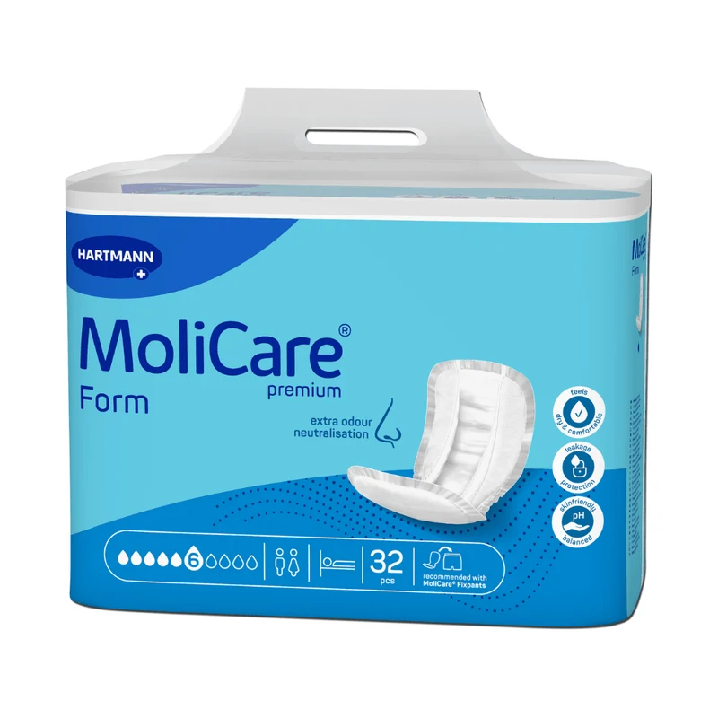 Hartmann Molicare® Premium Form Mall, 6 droppar | Pack (32 stycken)