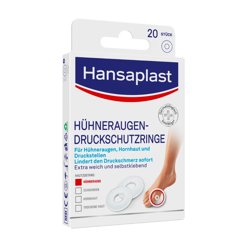 Hansaplast Chicken Eyes Pressure Protection Ring - 20 stycken | Pack (20 stycken)