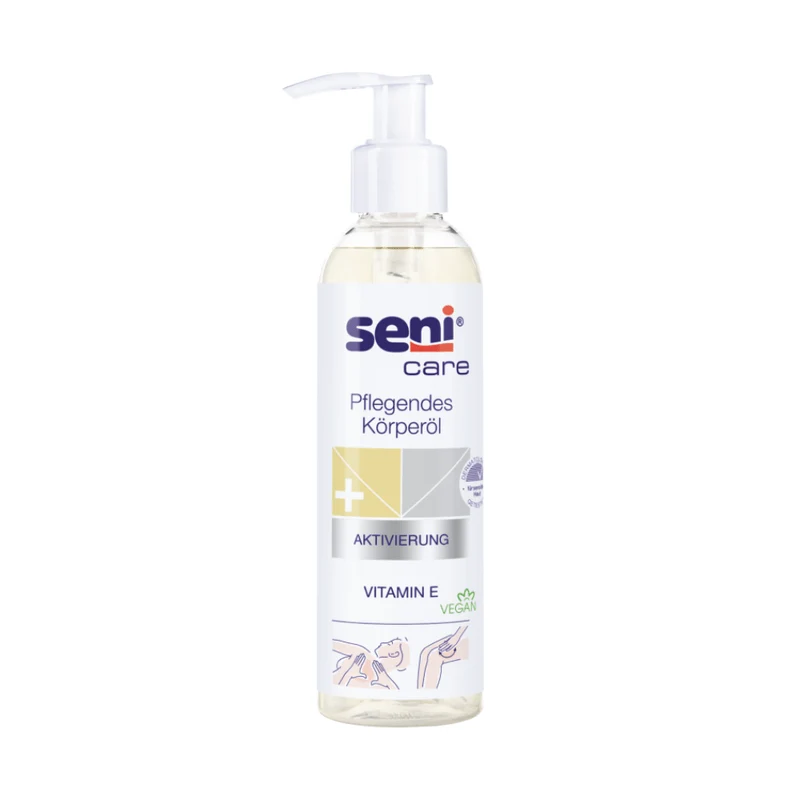 Seni Care Vårdande kroppsolja – 200 ml | Förpackning (200 ml)