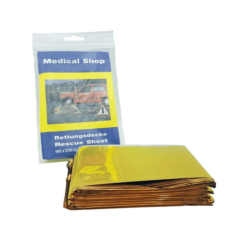 Holthaus Medical Rescue Filt, Gold Silver | Pack (1 bit)