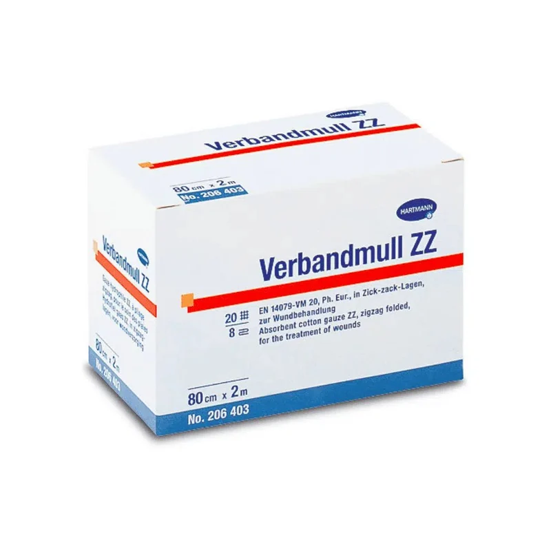 Hartmann Verbandmull ZZ, olika storlekar - 1 Pack