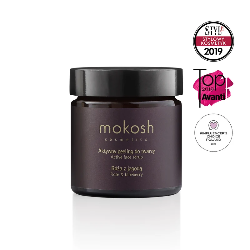 Rose and Berry Active Face Scrub