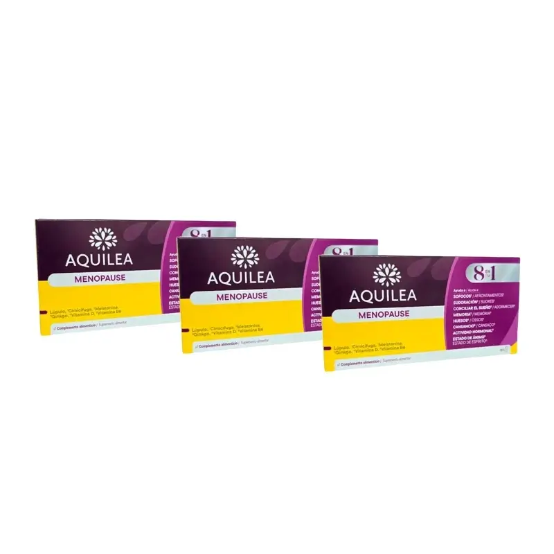 Aquilea Menopause Nf, 30 cápsulas, embalagem de 3