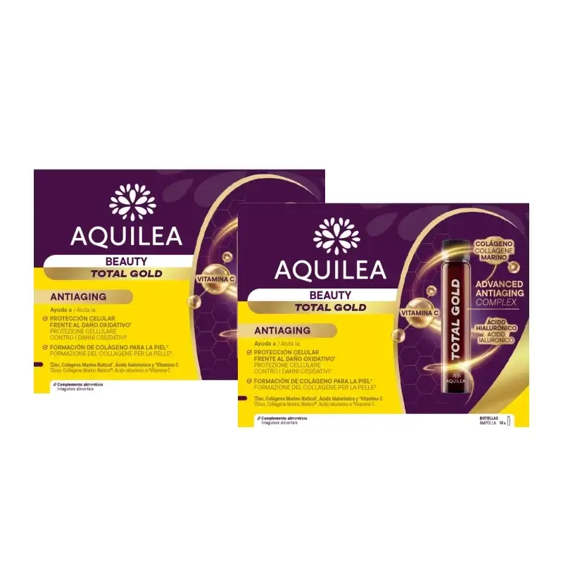 Aquilea Beauty Collagen, 14 ampolas, embalagem de 2
