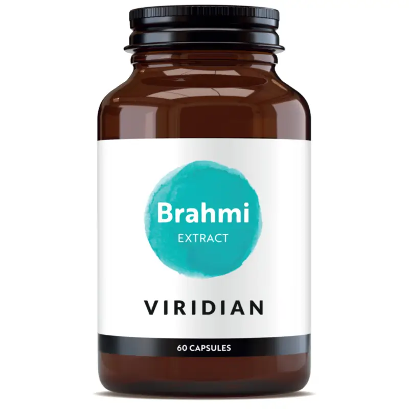 Viridian Extrato de Brahmi, 60 cápsulas