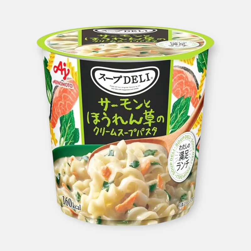 Ajinomoto Soup Deli Spinach & Salmon 39g