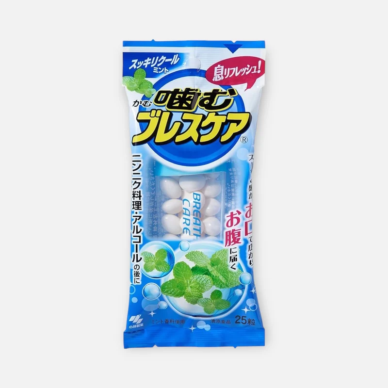 Kobayashi Breath Care (Chewable Type) 25 Tablets (Various Flavors)