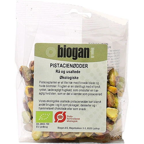 Biogan Pistaschnötter Ekologisk | 50 g