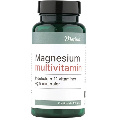 Mezina Magnesium multivitamin | 180 tabletter