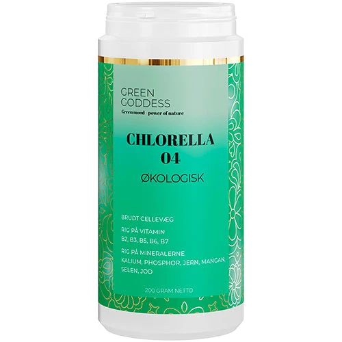 Green Goddess Chlorella 04 Ekologisk | 200 g