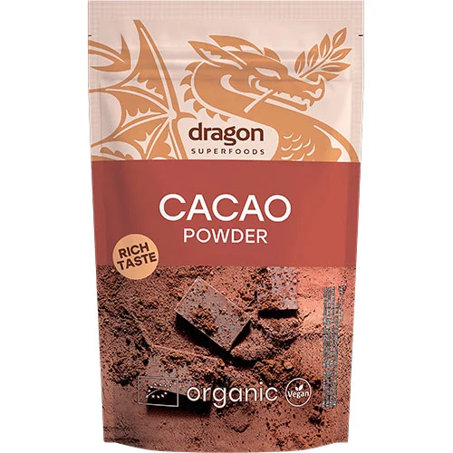 Dragon Superfoods Kakaopulver Økologisk | 200 g