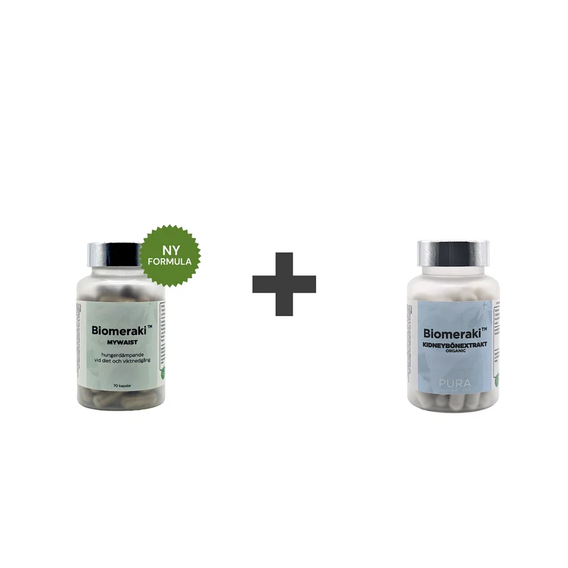 Viktminskningspaket – MYWAIST & Kidneybönextrakt PURA