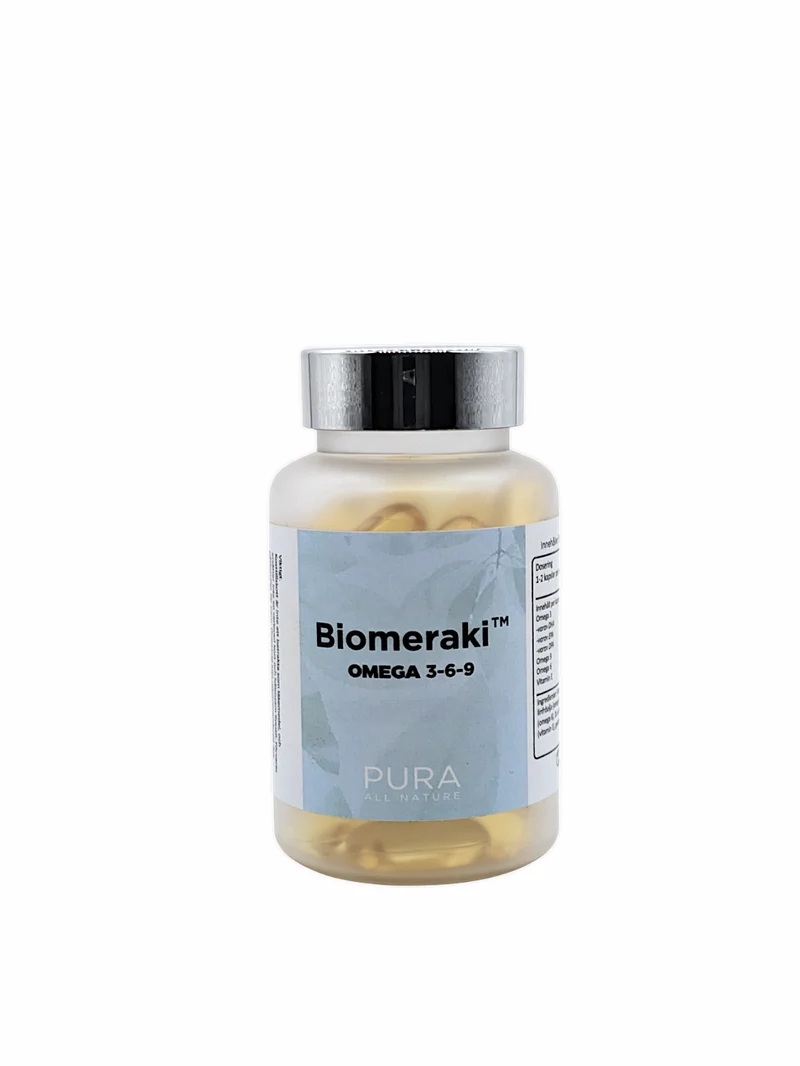 Omega 3-6-9 PURA – Naturligt tillskott för hjärta, hjärna & hud