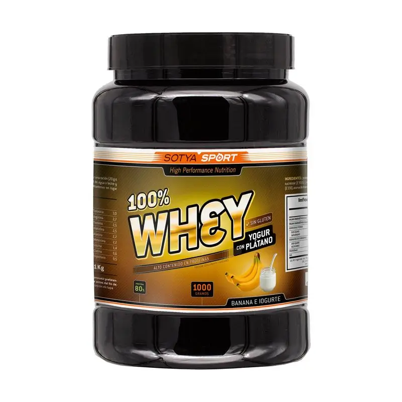 Sotya 100% Whey Banana/ Iogurte , 1 kg