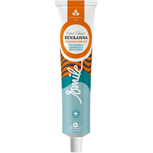 Ben & Anna Toothpaste (75 ml) | Kanel Apelsin + Fluorid