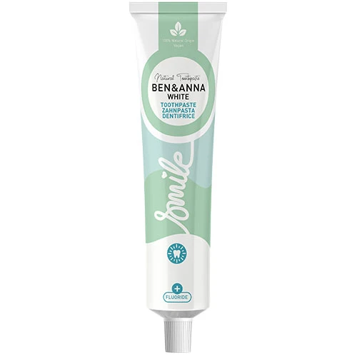 Ben & Anna Toothpaste (75 ml) | Vit + Fluorid