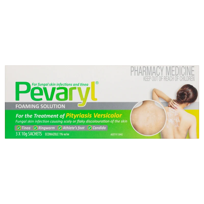 Pevaryl Anti-Fungal Foaming Solution 10 g