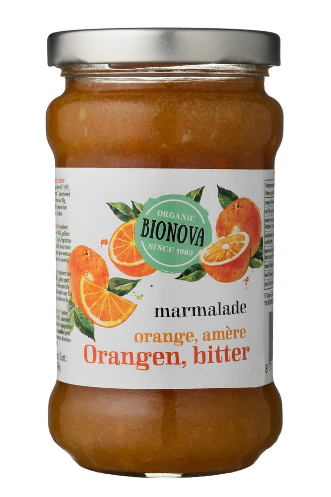BITTER ORANGE MARMOLADE BIO 340 g - BIONOVA