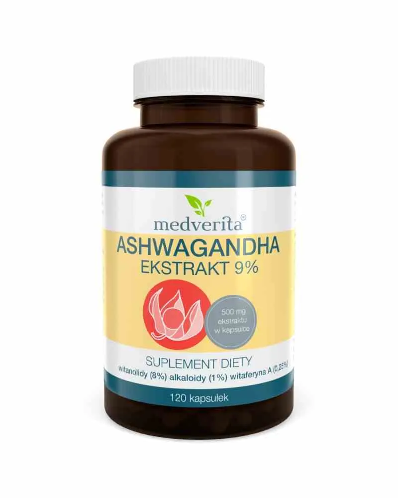 Medverita Ashwagandha 9% 120 Kapseln