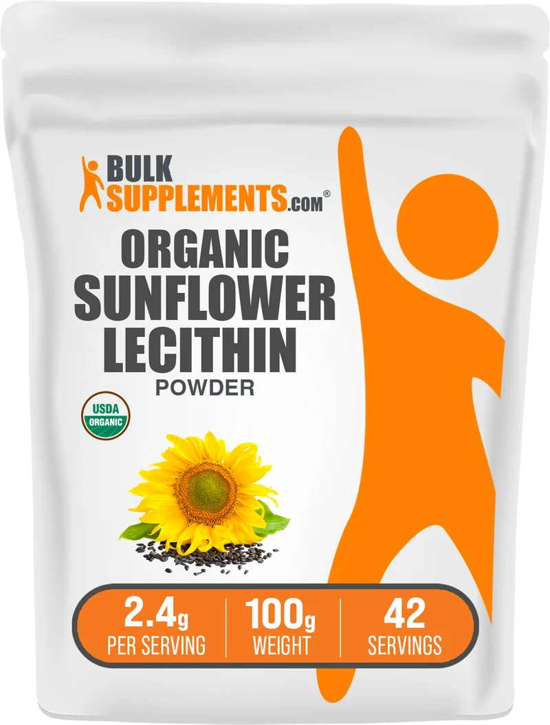 Organic Sunflower Lecithin Powder