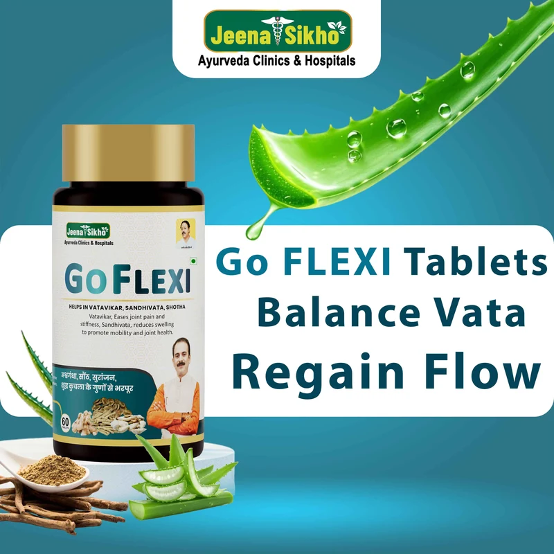 Go Flexi Tablet | Ayurvedic Joint & Bone Health Support for Flexibility & Mobility1ZXB