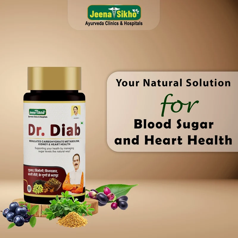 Dr. Diab Tablets | Ayurvedic Blood Sugar Support | Heart & Kidney Wellness