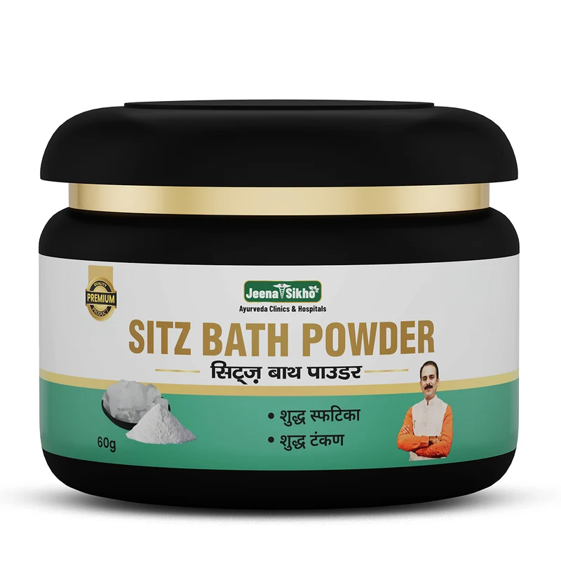Sitz Bath Powder | Ayurvedic Powder for Piles, Fissures & Intimate Comfort