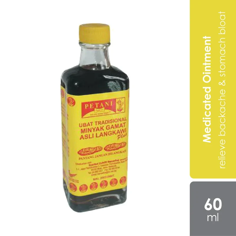 Petani Minyak Gamat Asli Langkawi 60ml
