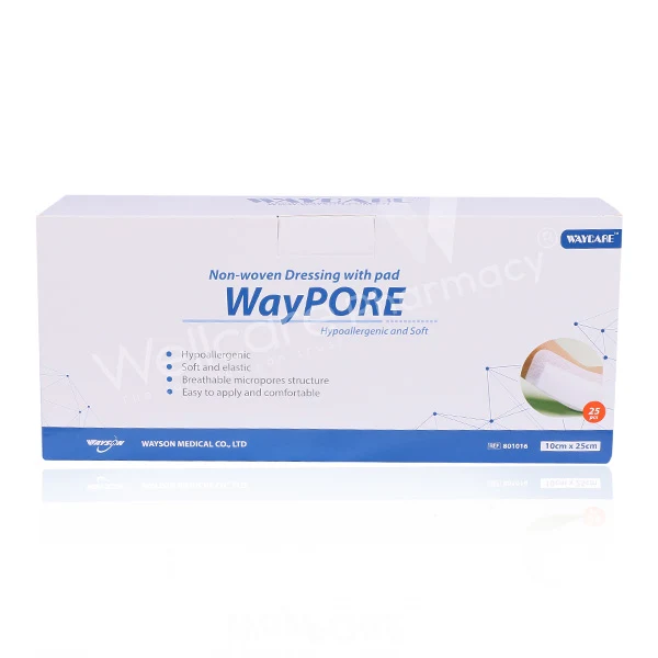 Waycare Wound Dressing Plaster 10x25 Cm 25'S