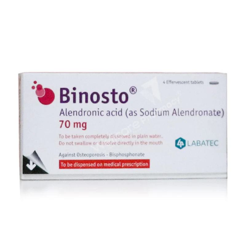 Binosto 70mg Effervescent Tablets 4'S