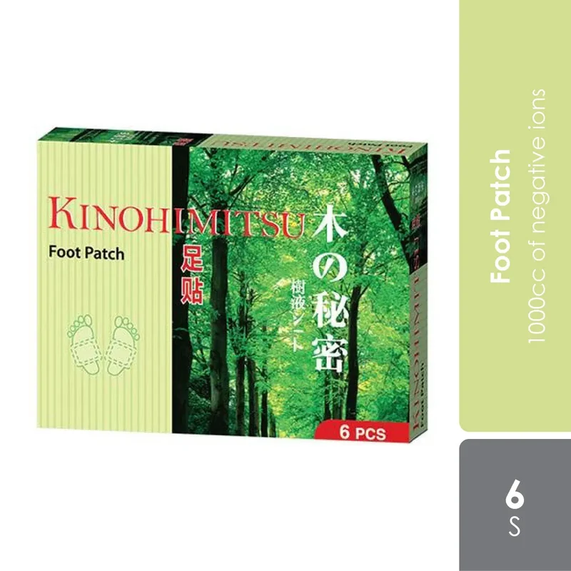Kinohimitsu Foot Patch 6s | Promotes Blood Circulation