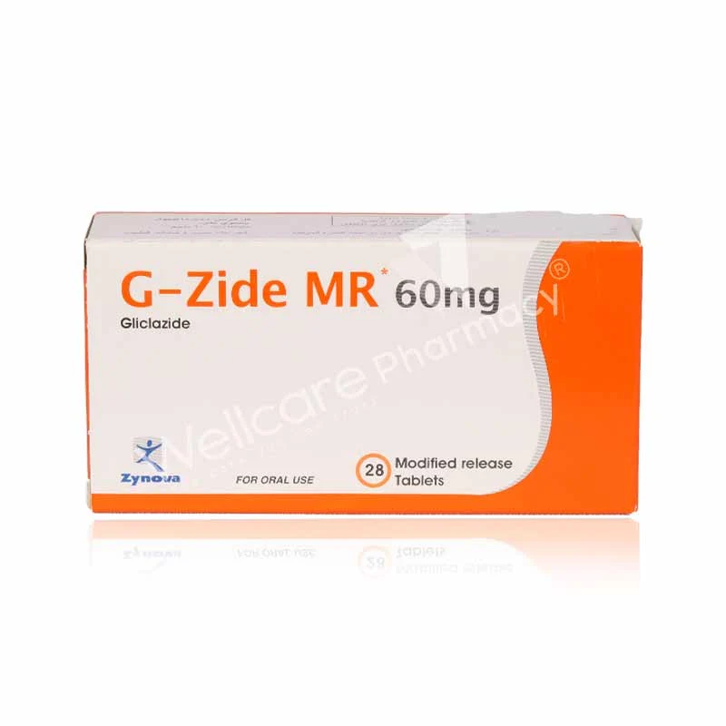 G-Zide Mr 60mg Tablets 28'S