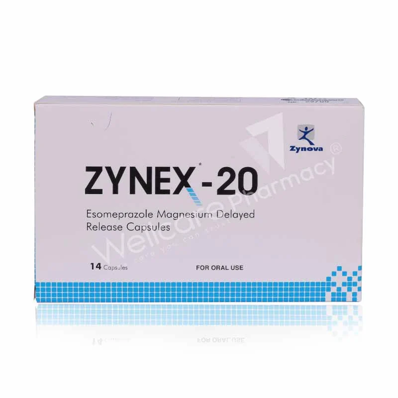 Zynex 20mg Capsules 14'S