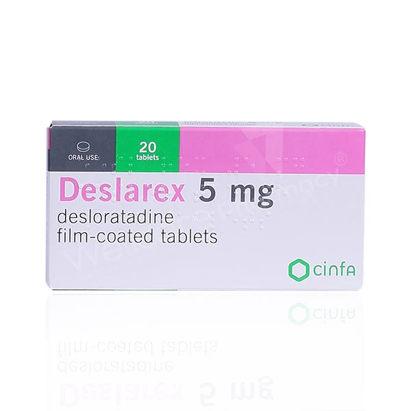 Deslarex 5mg Tablets 20'S