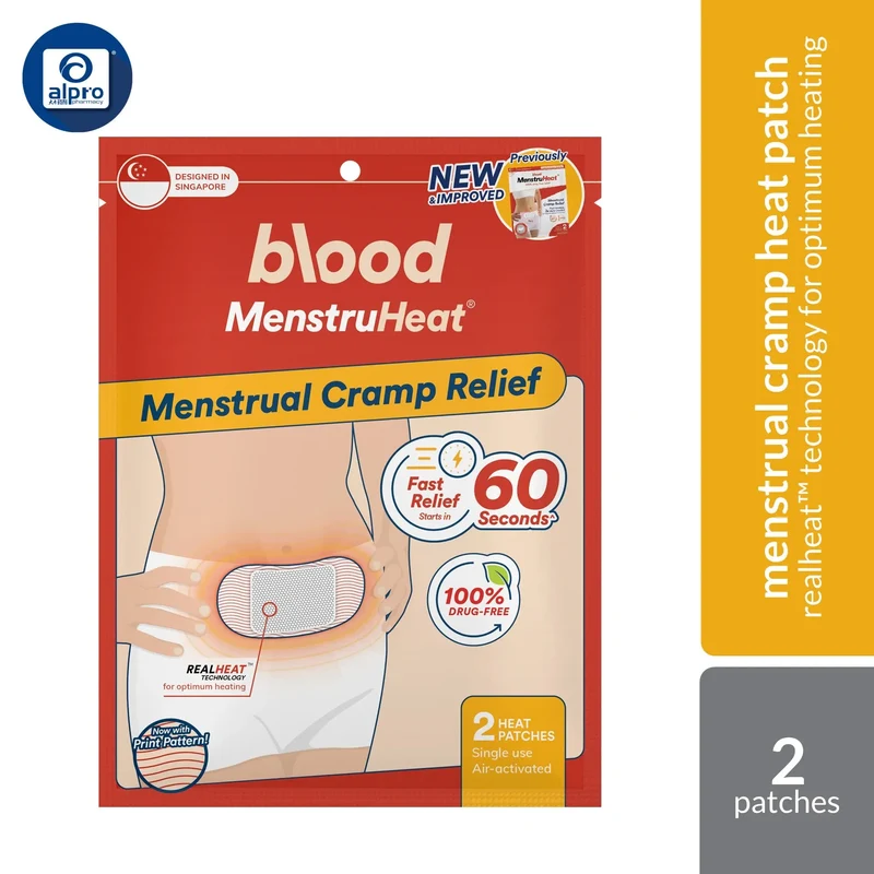 Blood MenstruHeat 2s | Effective Heat Therapy for Menstrual Cramp