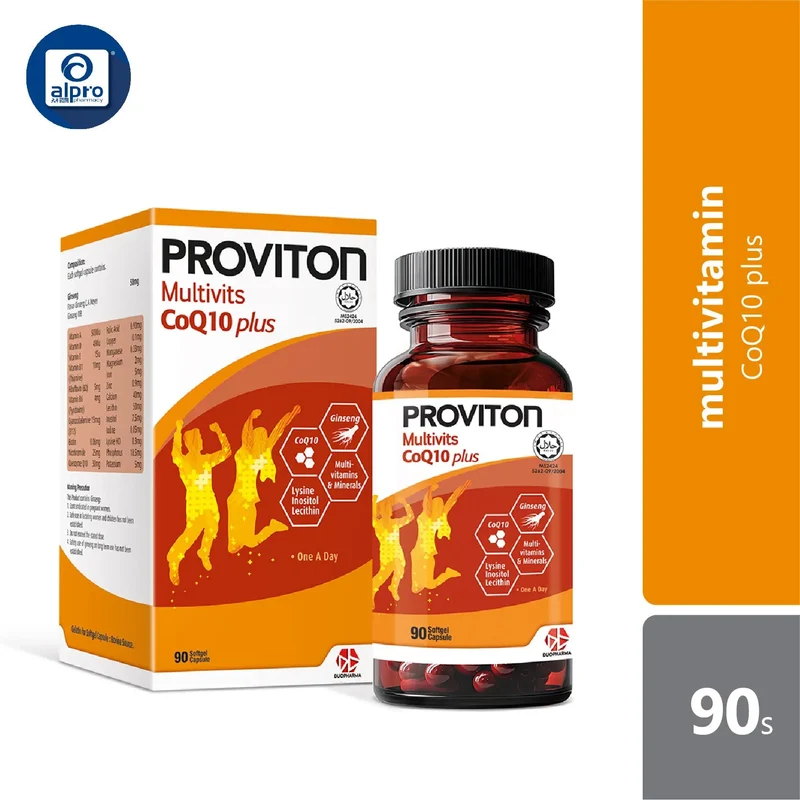 Proviton Plus COQ10 w Ginseng Extract 90s | Vitality