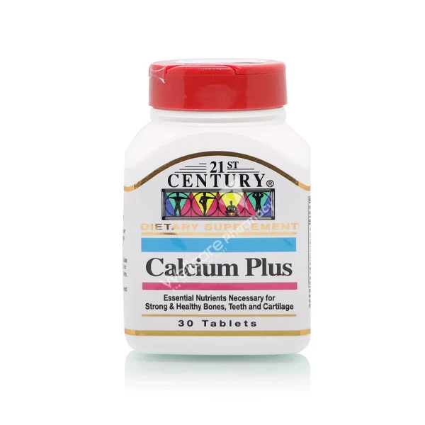 21st Century Calcium Plus Tablets 30'S