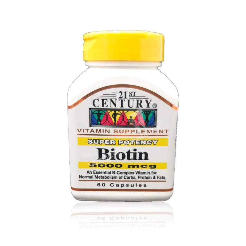 21st Century Biotin 5000mcg Capsules 60'S