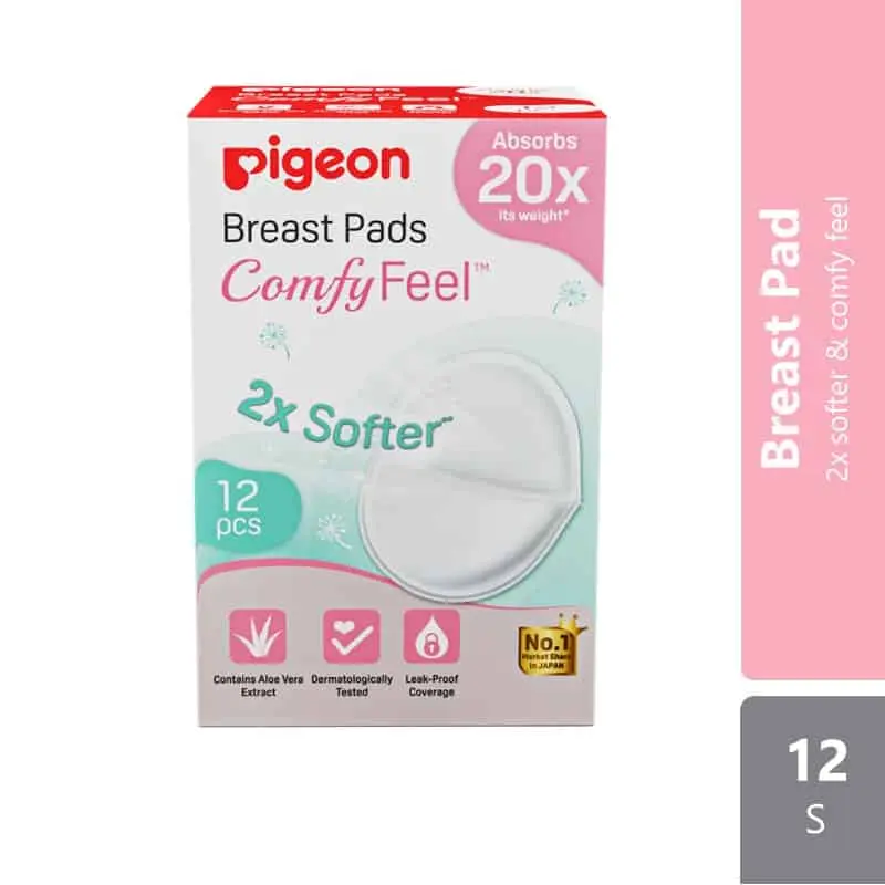 Pigeon Breast Pad Comfy Feel 12s