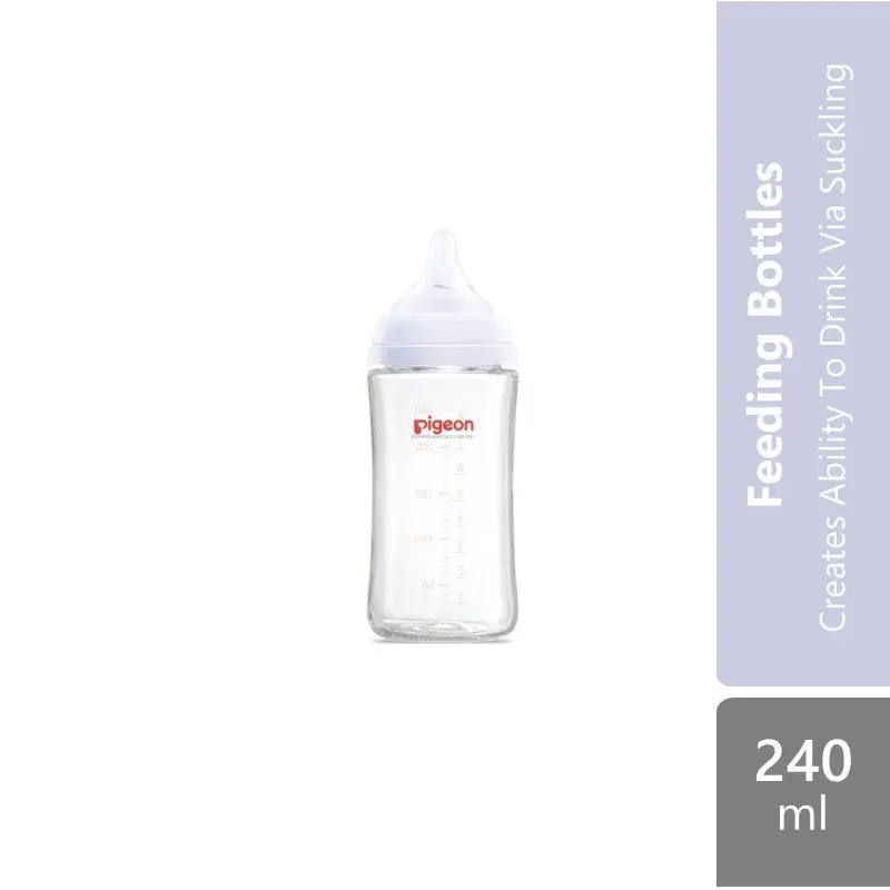 Pigeon 79742 Softouch Glass Nursing Bottle 240ml