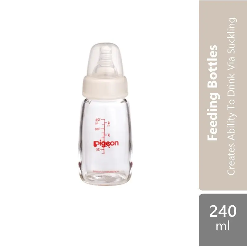 Pigeon 79218m Flexible Glass Nursing Bottle 240ml