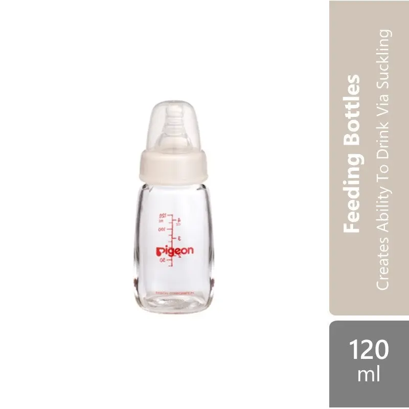 Pigeon 79217m Flexible Glass Nursing Bottle 120ml
