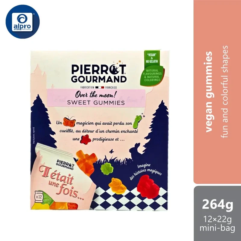 Pierrot Gourmand Sweet Vegan Gummies | Once Upon a Time Mini-Bags