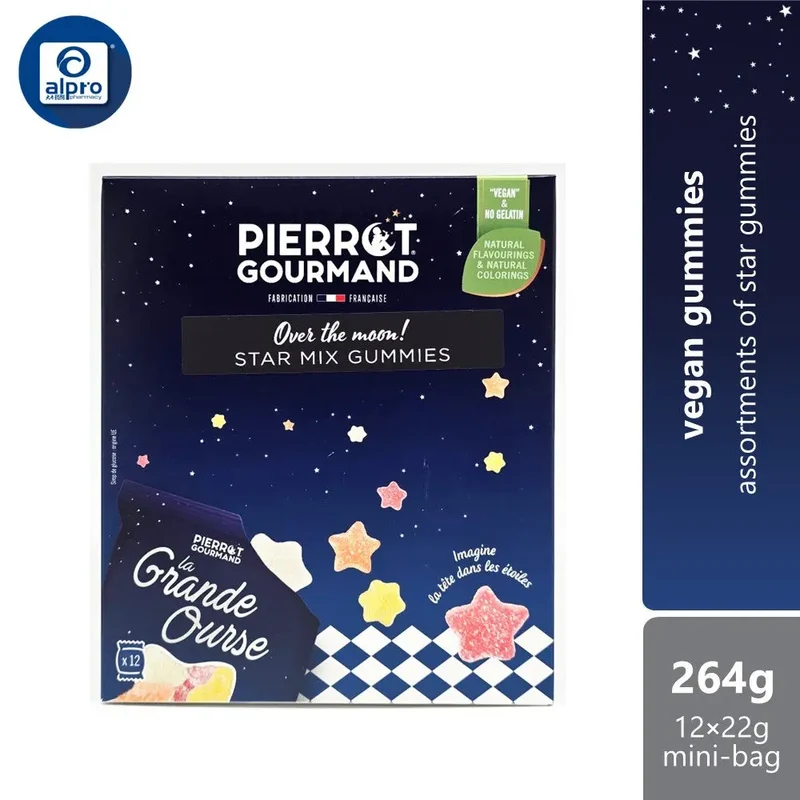 Pierrot Gourmand Star Mix Vegan Gummies | The Great Bear Mini-Bags