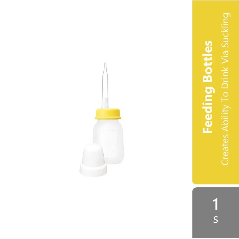 Pigeon 00902 Feeder W/long Silicone Nipple For Cleft Palate 1s